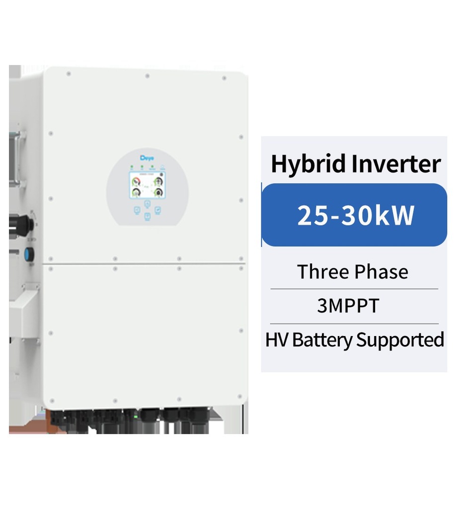 [SUN-29.9K-SG02HP3-EU-AM3] DEYE-EU High Voltage Hybrid Inverter Three Phase 29.9kW SG02