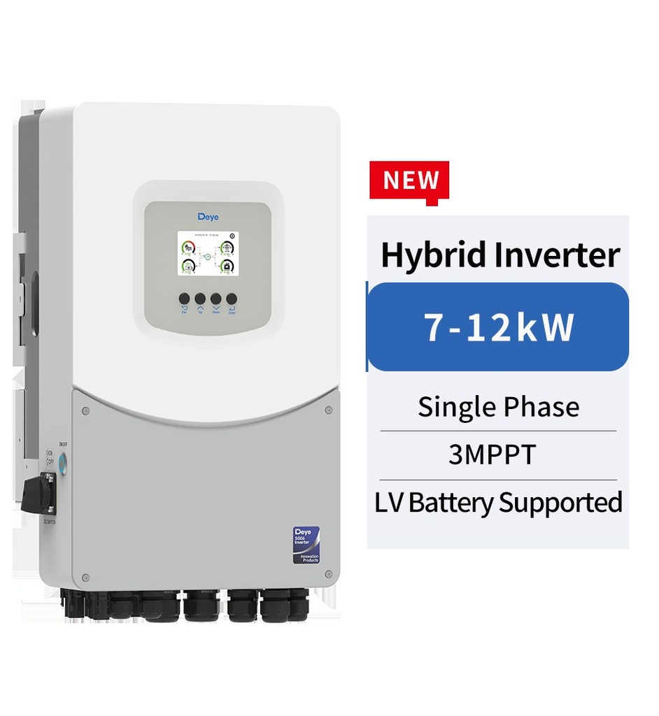 [SUN-10K-SG06LP1-EU-AM3] DEYE-EU Low Voltage Hybrid Inverter Single Phase 10kW SG06